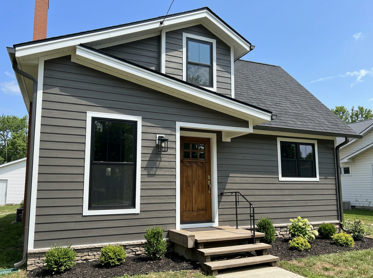 A completed R&R Remodeling exterior project